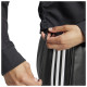 Adidas Γυναικείο φούτερ Ruched 3-Stripes Loose Sweatshirt